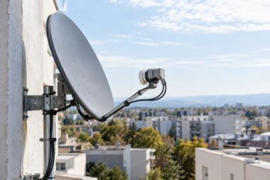 The Single Cable Powering Rooftop Antennas